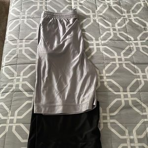 Two gym shorts for one price.
